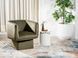 Поворотное кресло "Мириам" зеленый мох Armchair-swivel-miriam-moss-green фото 1