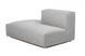 Відкритий лівий шезлонг Рим Rome-siver-grey-open left-lounge фото 10