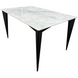 Стол обеденный NORMAN CERAMIC 140*90 Muie White (NORMAN140)