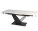 Стіл FERNANDO CERAMIC 140(200)*90 бежевий/чорний FERNANDO140BEBL фото 3