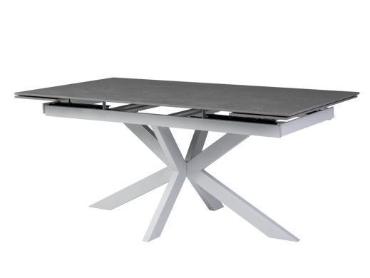 Керамический стол Тициано TML-1150 деликато грей + белый  описание, фото, купить