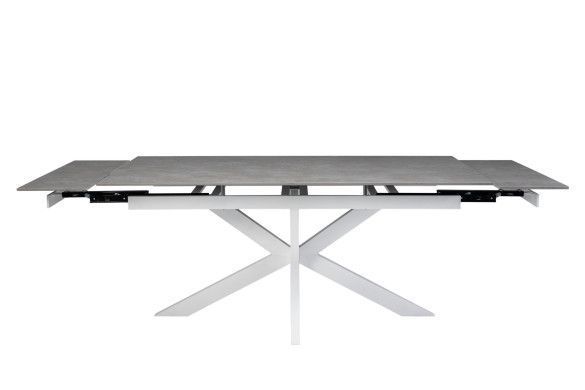 Керамический стол Тициано TML-1150 деликато грей + белый  описание, фото, купить