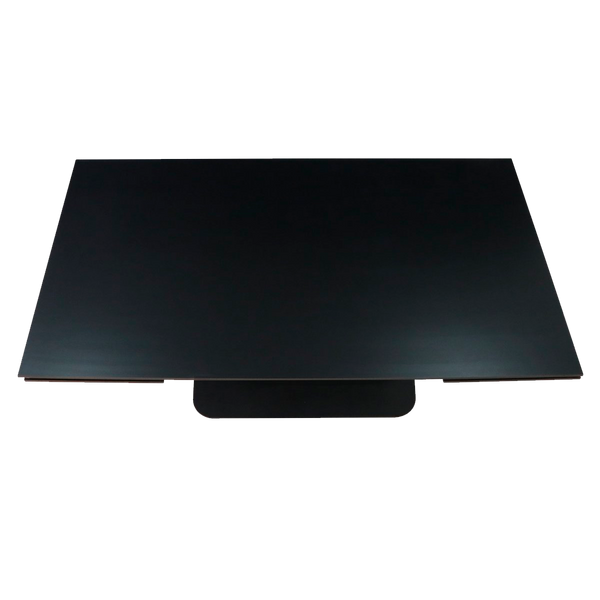 Стол OVIDIO CERAMIC 160(240)-90 черный мат/черный каркас1