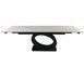 Стіл OVIDIO CERAMIC 160(240)x90 білий дуб/чорний каркас OVIDIO160WHO фото 4