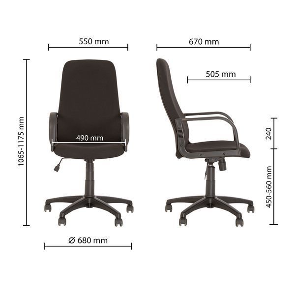 Крісло DIPLOMAT KD Tilt PL64 опис, фото, купити
