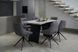 Керамический стол Олимпия ТМL-985 ребекка грей + чёрный TML-985-rebecca-grey/black фото 6