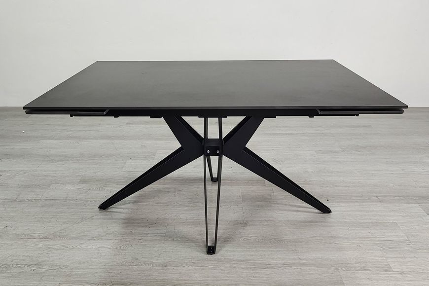 Стіл VINCENT CERAMIC 140(200)*90 графіт мат/чорний опис, фото, купити