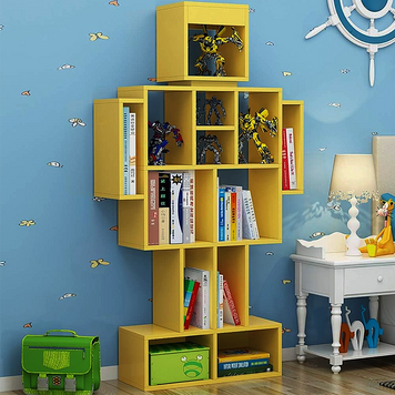 Дитячий стелаж Robot yellow (1400Х800Х250) мм. опис, фото, купити